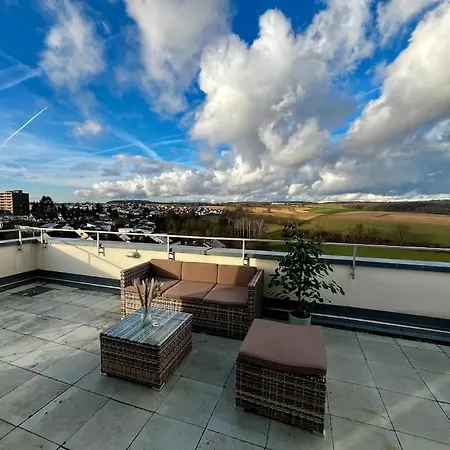 Apartment Charmante Penthouse - Therme Badewelt - Museum In Hoffenheim *